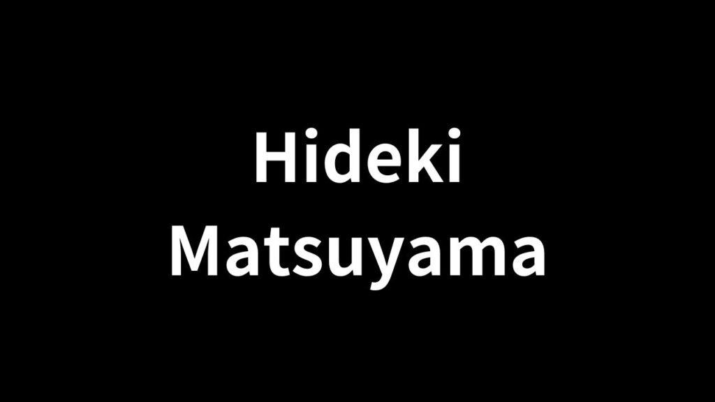 Hideki Matsuyama